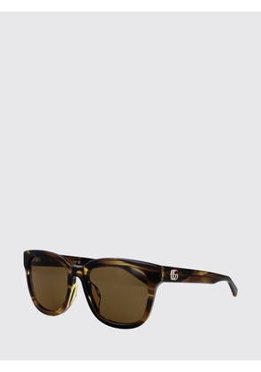 GUCCI Sunglasses Woman color Brown