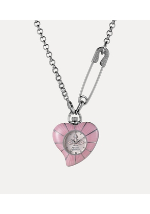 Vivienne Westwood Heart Pendant Watch Stainless Steel Women