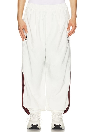 Adidas Originals x Willy Chavarria Woven Track Pants in Off White - White. Size S (also in M, L, XL/1X).