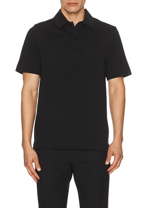 Dries Van Noten Helder Polo in Black - Black. Size S (also in M, L, XL/1X).