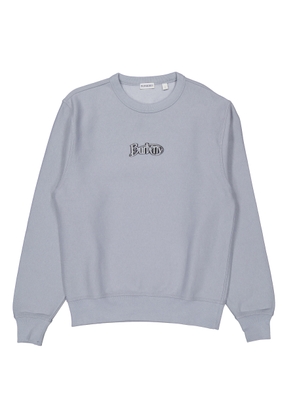 Burberry Logo Crewneck Cotton-Blend Sweatshirt