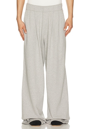 Dries Van Noten Hama Pants in Grey Melange - Grey. Size M (also in L, XL/1X).
