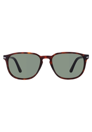 Persol Crystal Green Square Mens Sunglasses PO3019S 24/31 55