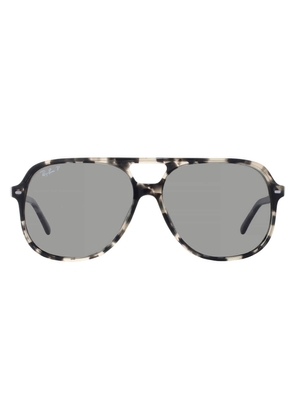 Ray Ban Bill Polarized Black Square Unisex Sunglasses RB2198 133348 60