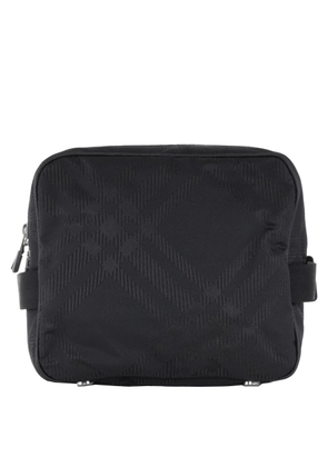 Burberry Check Jacquard Travel Pouch