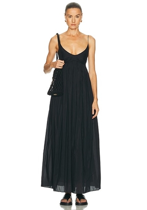 Matteau Voluminous Bralette Dress in Black - Black. Size 1 (also in 2, 4).
