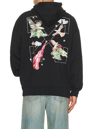 OFF-WHITE Dream Arrow Skate Hoodie in Black - Black. Size M (also in S, L, XL/1X).
