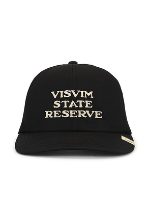 Visvim Goodyear II Cap in Black - Black. Size all.