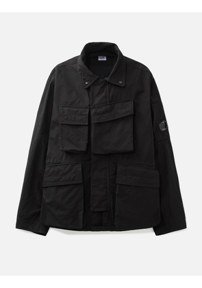 Twill Zip Lens Jacket