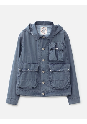 50 Fili Indigo Bleached Goggle Jacket