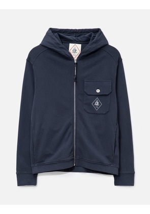 Malfilè Fleece Zip Hooded Sweatshirt