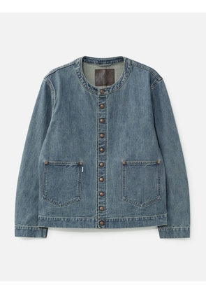 Faded Button Dneim Jacket