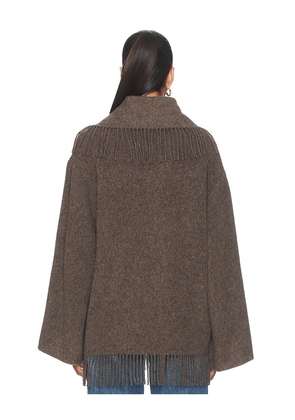 By Malene Birger Boloune Coat in Brown. Size 38. Also in 40.