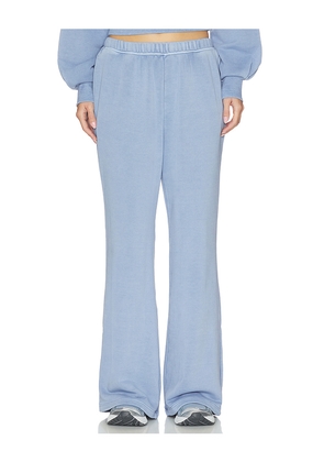 Beyond Yoga Washed Away Wide Leg Pants in Blue. Size S. Also in L, M, XL, XS.