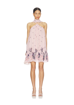 Cleobella Jillian Mini Dress in Pink. Size S. Also in L, M, XL, XS.