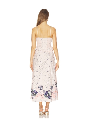 Cleobella Mena Ankle Dress in Pink. Size S. Also in XS, M, L.