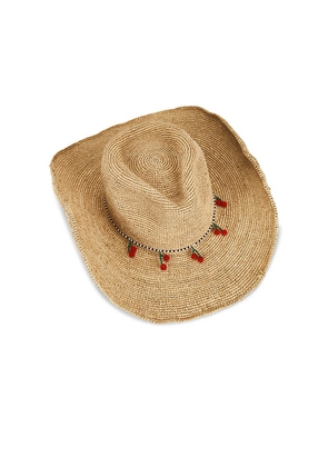 Casa Clara Amarena Cowboy Hat in Beige. Size S/M. Also in .