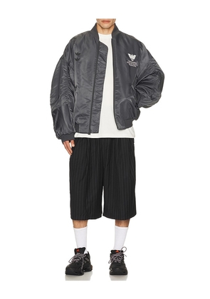 adidas Originals x Willy Chavarria Bomber Jacket in Black. Size M. Also in S, L, XL/1X.