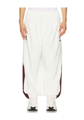 adidas Originals x Willy Chavarria Woven Track Pants in White. Size S. Also in L, M, XL/1X, XS.