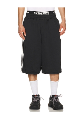 adidas Originals x Willy Chavarria Mesh Short in Black. Size S. Also in XS, M, L, XL/1X, XXL/2X.