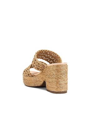 House of Harlow 1960 x REVOLVE Birdie Heel in Nude. Size 5.5. Also in 6, 7, 7.5, 8, 8.5, 9.
