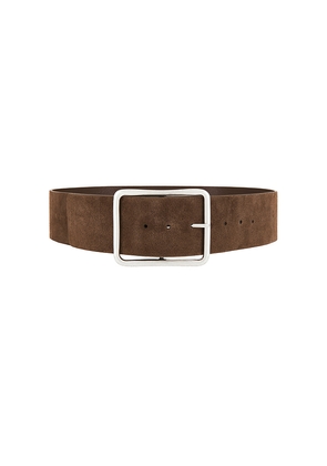 Free People Suede Hex Hip Belt in Cognac. Size S/M. Also in XS/S, M/L.