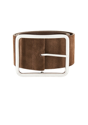Free People Suede Hex Hip Belt in Cognac. Size S/M. Also in XS/S.