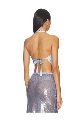 I.AM.GIA Sasha Top in Blue. Size S. Also in XS, M, L.