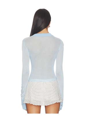 I.AM.GIA Davina Top in Baby Blue. Size S. Also in XS, M, L.