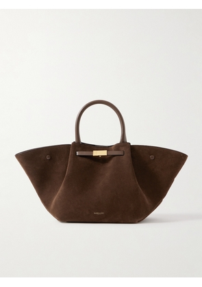 DeMellier - New York Midi Suede Tote - Brown - One size