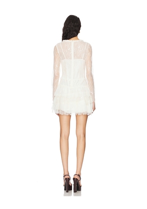 LoveShackFancy Amberleigh Dress in Ivory. Size 2. Also in 4.