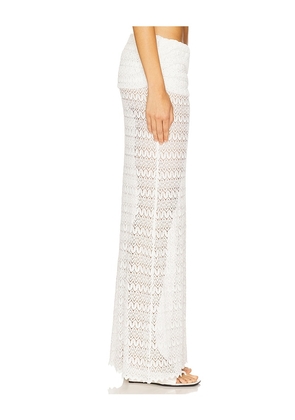 Lovers and Friends Nadina Maxi Skirt in White. Size XS. Also in XXS, S, M, L, XL.