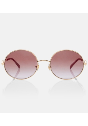 Valentino VLogo round sunglasses