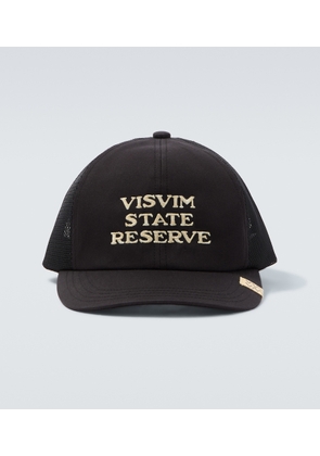 Visvim Logo cotton baseball cap
