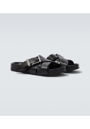Balenciaga Belt leather mules