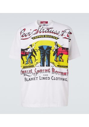 Junya Watanabe x Levi'sÂ® printed cotton jersey T-shirt