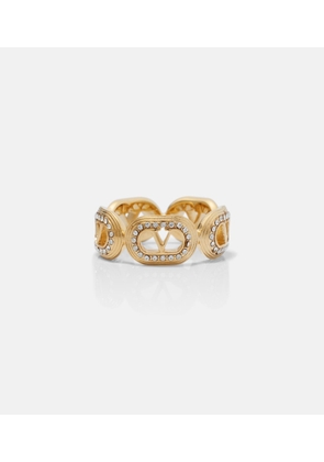 Valentino Ovalette SwarovskiÂ®-embellished ring