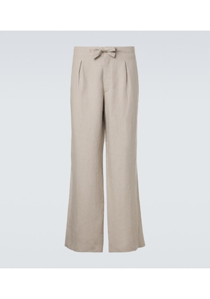 Stoffa Linen straight pants