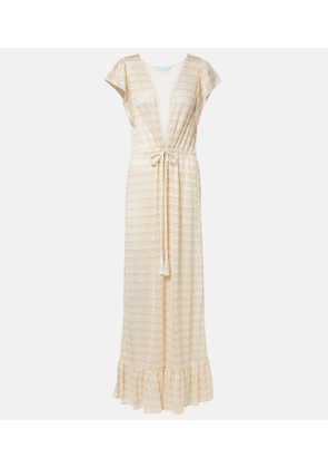 Melissa Odabash Stevie lame kaftan