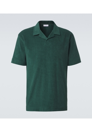 Sunspel Cotton terry polo shirt