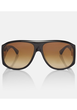 Chloe Logo oversized sunglasses