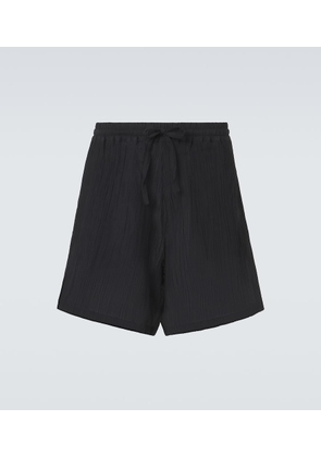 Umit Benan Julian linen and cotton shorts