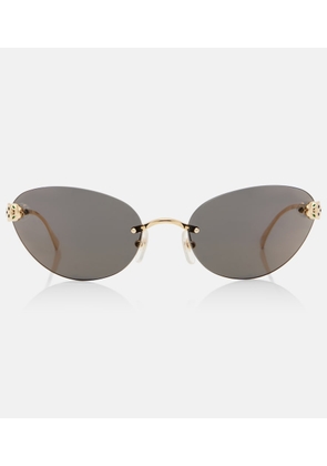 Cartier Eyewear Collection Panthere de Cartier cat-eye sunglasses