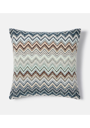 Missoni Forest cotton, wool and cashmere-blend cushion