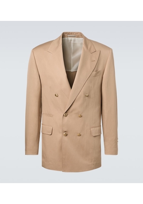 Brunello Cucinelli Silk and linen blazer