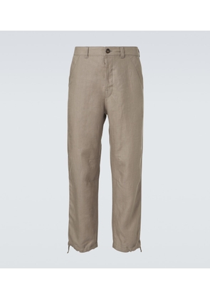 Brunello Cucinelli Linen straight pants
