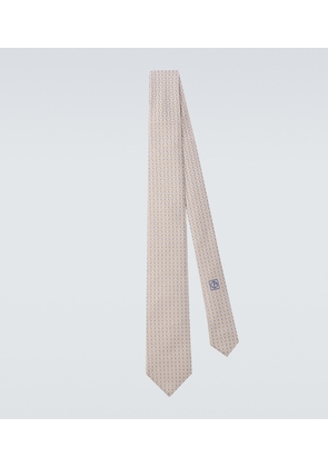 Giorgio Armani Archivio polka-dot silk jacquard tie