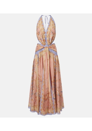 Zimmermann Indra cotton and silk-blend maxi dress