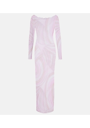 Pucci Iride jersey maxi dress