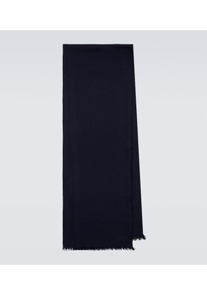 Gucci Wool and silk scarf